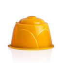 Stainless Steel Reusable Coffee Capsule Cup Filter for Dolce Gusto (Yellow)
