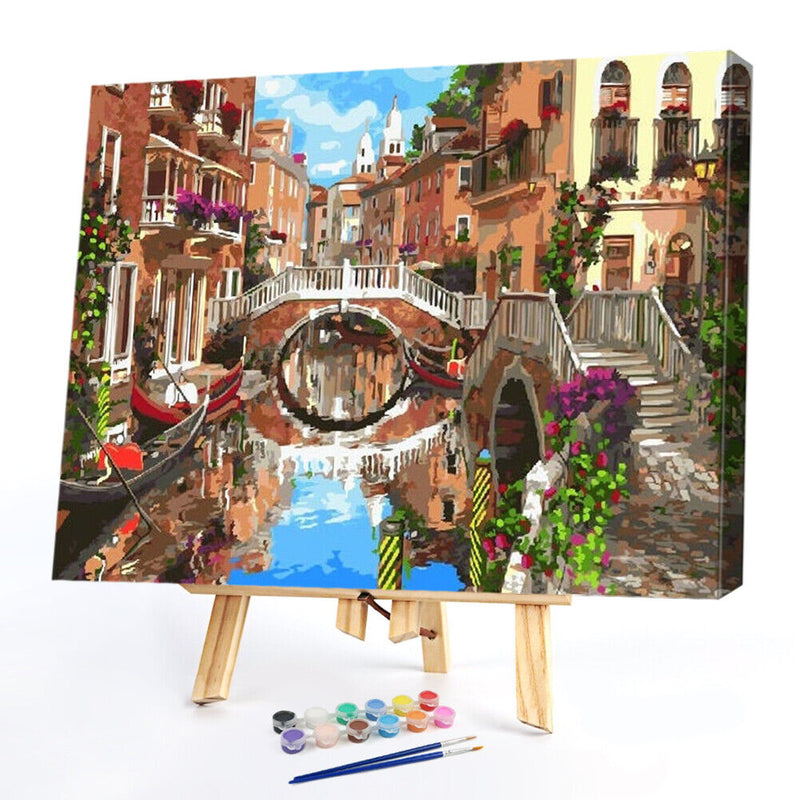 Venice 50x40cm Oil Paint By Numbers Picture DIY Painting M684