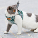 Japanese Style Pet Dog Harness Vest Outdoor Walking Leash Set (Green S) Newly
