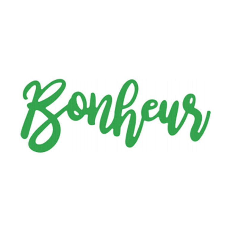 French Letter Cutting Dies for DIY Scrapbooking Album Card Making (H3997) Newly