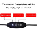 Jacket Cooling Fan Coat Air Conditioned for Men USB Summer Work Clothes Fan`