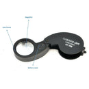 40 X Mini Foldable LED Loupe Jewelry Magnifier Jewelers Eyeglass Magnifying