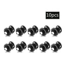 10pcs Nylon Car Interior Door Trim Panel Fastener Practical Rivets 7L6868243