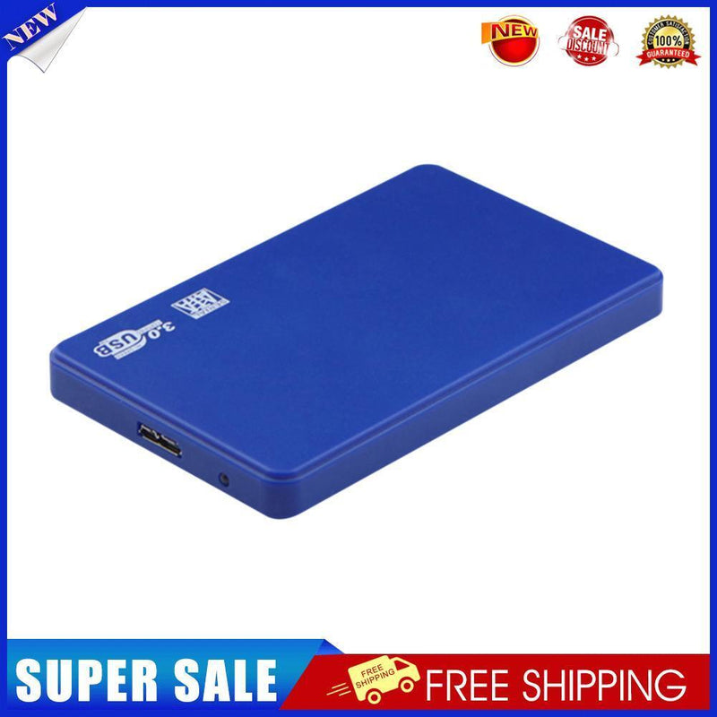 USB 3.0 HDD Enclosure 2.5-inch Serial Port SATA 3.0 Hard Drive Case (Blue)