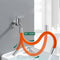 Faucet Extender Kitchen Bathroom Water Tap Extension Filter (Orange 50cm)