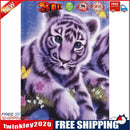 5D DIY Diamond Little Tiger Full Round Drill Mosaic Art Rhinestone Picture