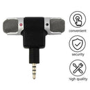 3.5mm Mini Jack Microphone Stereo Mic For Recording Mobile Phone Studio S7Z8