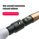 Fish Landing Net Connector Quick Release Adapter Anti-Rotation Dip Net Rod Parts