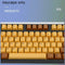 Mechanical Keyboard Keycaps, Brown, Gaming Dye-sublimation Keycap Hot Set U6Y0