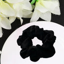 Ladies Scrunchies Satin Cloth Hair Rings Rope Pure Color Hairband Accessories