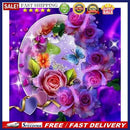 5D DIY Full Drill Diamond Painting Gorgeous Flowers Cross Stitch Embroidery