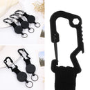 ID Card Badge Holder Doctor Nurse Clip Badge Reel Clip Retractable Keychain
