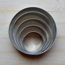Mould Layer Biscuit Set Pastry Mold Stainless Steel Round Circle Cookies Cutter
