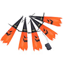 Halloween Glowing Wizard Light Safe LED Ghost String Lantern 5 in 1 Party F