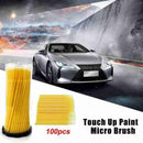 100x Micro Tips 1.0mm Car Up Paints Micro Brush Small Accessory Applicator N2C8