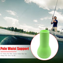 PU Fishing Rod Belly Support Holder Boat Fishing Pole Stand Up Belt (Green)