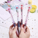 Cute Cat Claw Quicksand Light Stationery School Office Supplies Gel Pen