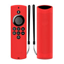 TV Remote Control Cover for Alexa Fire TV Stick Lite Protector Case (Red) Newly