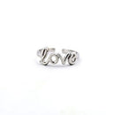 Fashion Beach Letter Love Open Ring Barefoot Women Finger Rings Foot Toe Ring