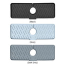 Silicone Faucet Mat for Kitchen Sink Splash Guard Bathroom Faucet Dark Grey