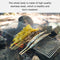 Stainless Steel BBQ Rack Grill Cooking Supplies Foldable Grill Stand for Camping