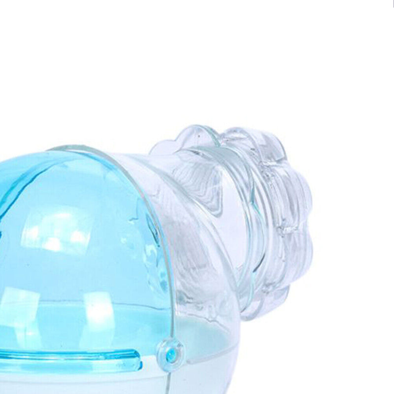Cute Hamster Mouse Bathroom Toilet Cage Plastic Animal Bath Sand Box (Blue)