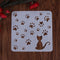 DIY Photo Album Theme Lace Ruler Scrapbook Painting Template Drawing Tool(E
