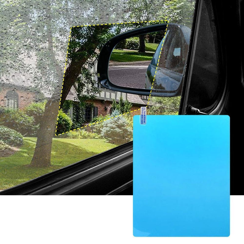 4pcs/set Car Side Mirror Window Protective Films Anti Fog Rainproof Films