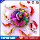 5D DIY Diamond Painting Kits Full Round Drill Nine Fish Mosaic Wall Picture
