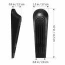 5PCS Holder Home Black Buffers Door Stopper Plastic Non-Slip Block Wedges