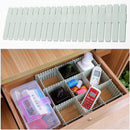 DIY Drawer Divider Household Storage Shelves Partition Board (8pcs Green) Newly