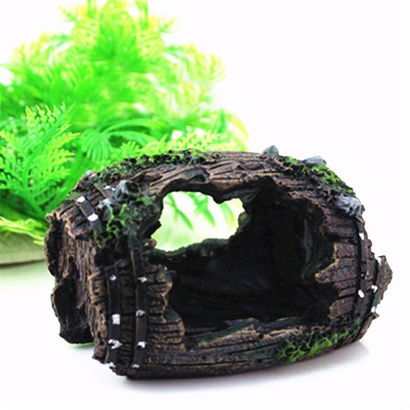 Wreck Barrel Fish Tank Decoration Aquarium Ornament Pet Supplies Home Decor
