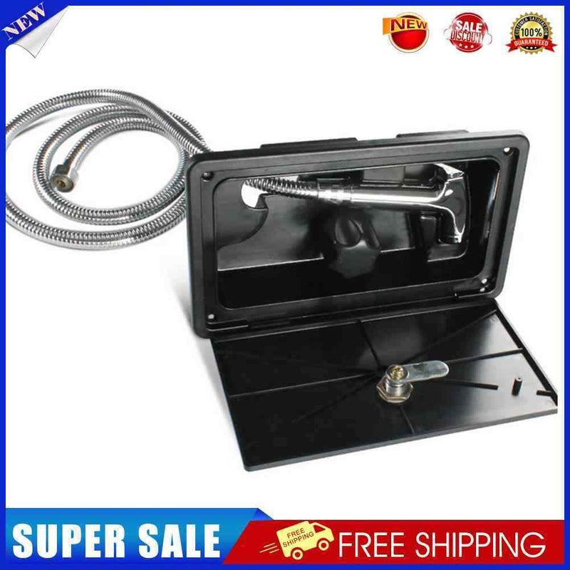 #A RV External Exterior Shower Box Kit Marine Camper Motorhome Caravan Accesso