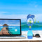 Handheld Spray Fan Comfortable Cool Mist Dinosaur Fan for Kids (Blue)