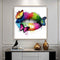 DIY Diamond Embroidery Graffiti Lip Rhinestone Diamond Painting for Wall Gift