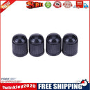 100pcs Car Truck Bike Tire Wheel Air Valve Stem Caps Dust Covers (Black)