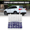 270pcs/box Air Conditioning NBR Seal O-ring Assortment Kit for R22 R134a Purple