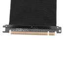 PCIe 3.0 16X Extension Cable 180 Degree 16X to 16X Ribbon Riser Card (25cm)