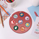 Anti-Stress Planet Push Bubble Decompression Finger Pinch Press Board (C) Newly