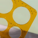 Ruler For Drawing Circle Draw A Circle Template Ruler Painting Ruler Ruler