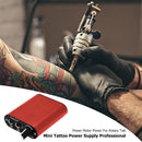 Compact Mini Tattoo Power Supply For Rotary Tattoo Machine (Red US Plug)
