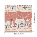 DIY Accessories Snow Santa Clause Christmas Fabric Xmas Printed Cotton Cloth