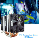 SNOWMAN 6 Heat Pipe Cooling CPU Cooler Fan 4 Pin PWM Quiet Radiator (3 Fan)