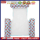 PVC Water Hammock Float Lounger Pool Inflatable Recliner Chair (Watermelon)