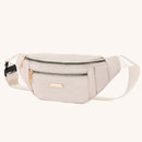 Women Pure Fanny Pack Oxford Cloth Messenger Chest Bag Phone Purses Coin Hold