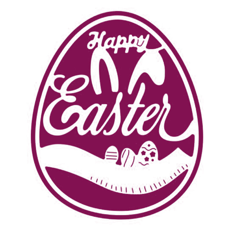 Metal Cutting Stencil Template Easter Eggs Paper Cutting Card Embossing Decor