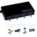 USB HUB 3.0 High Speed 4 Port Multi Splitter Expansion S4U1 Laptop Adapter O8W7