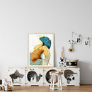 Frameless Painting By Numbers Gingko Leaves DIY Handmade Drawing On Canvas Cr