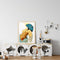 Frameless Painting By Numbers Gingko Leaves DIY Handmade Drawing On Canvas Cr