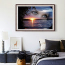 5D DIY Full Drill Diamond Painting Eyes Sea Cross Stitch Embroidery Mosaic Kit